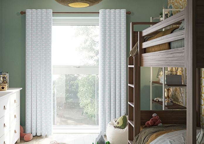 Whaling Around, Mist - Made to Measure Curtains - Image 3